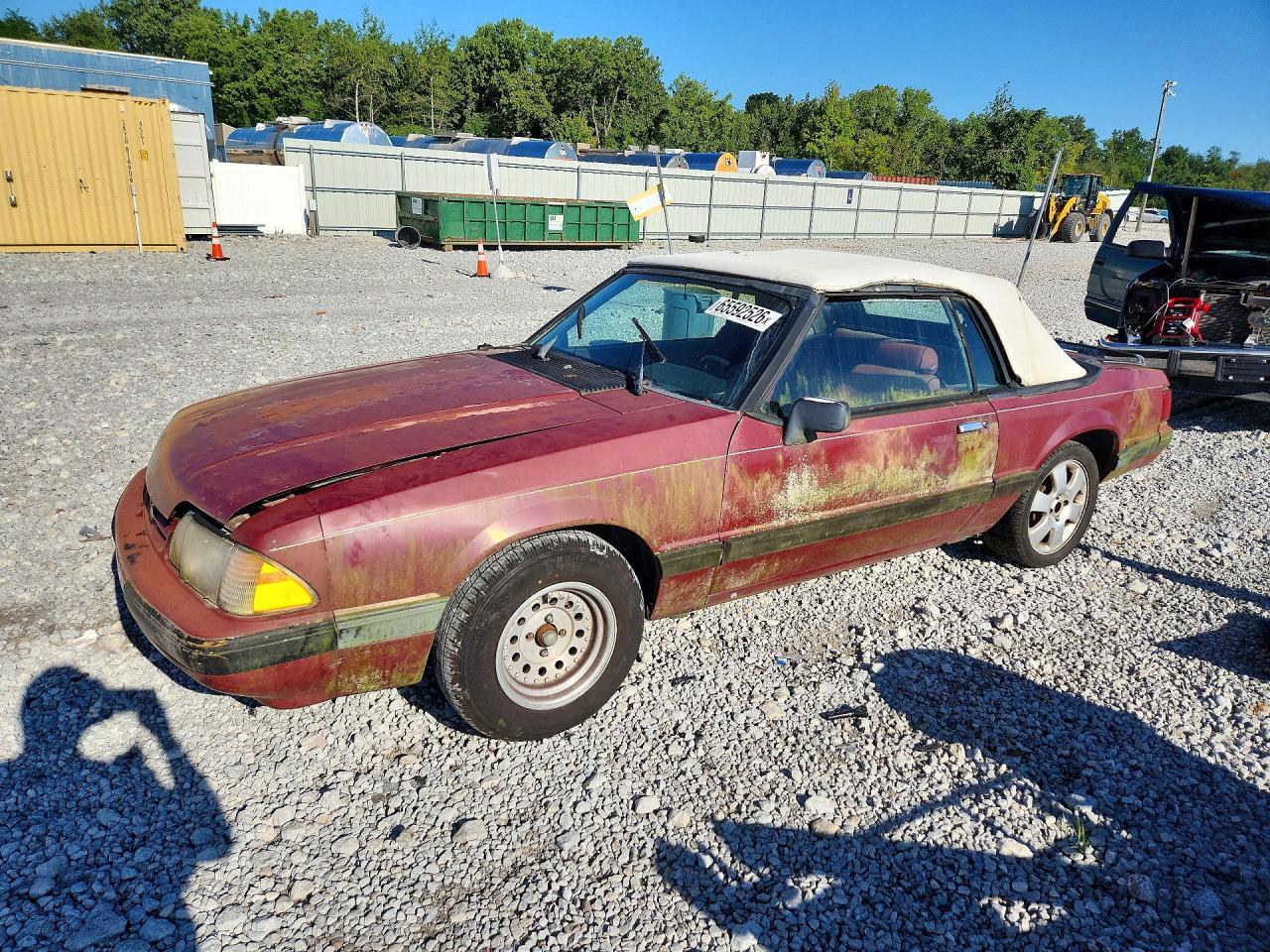 1988 FORD MUSTANG 1FABP44AXJF168487