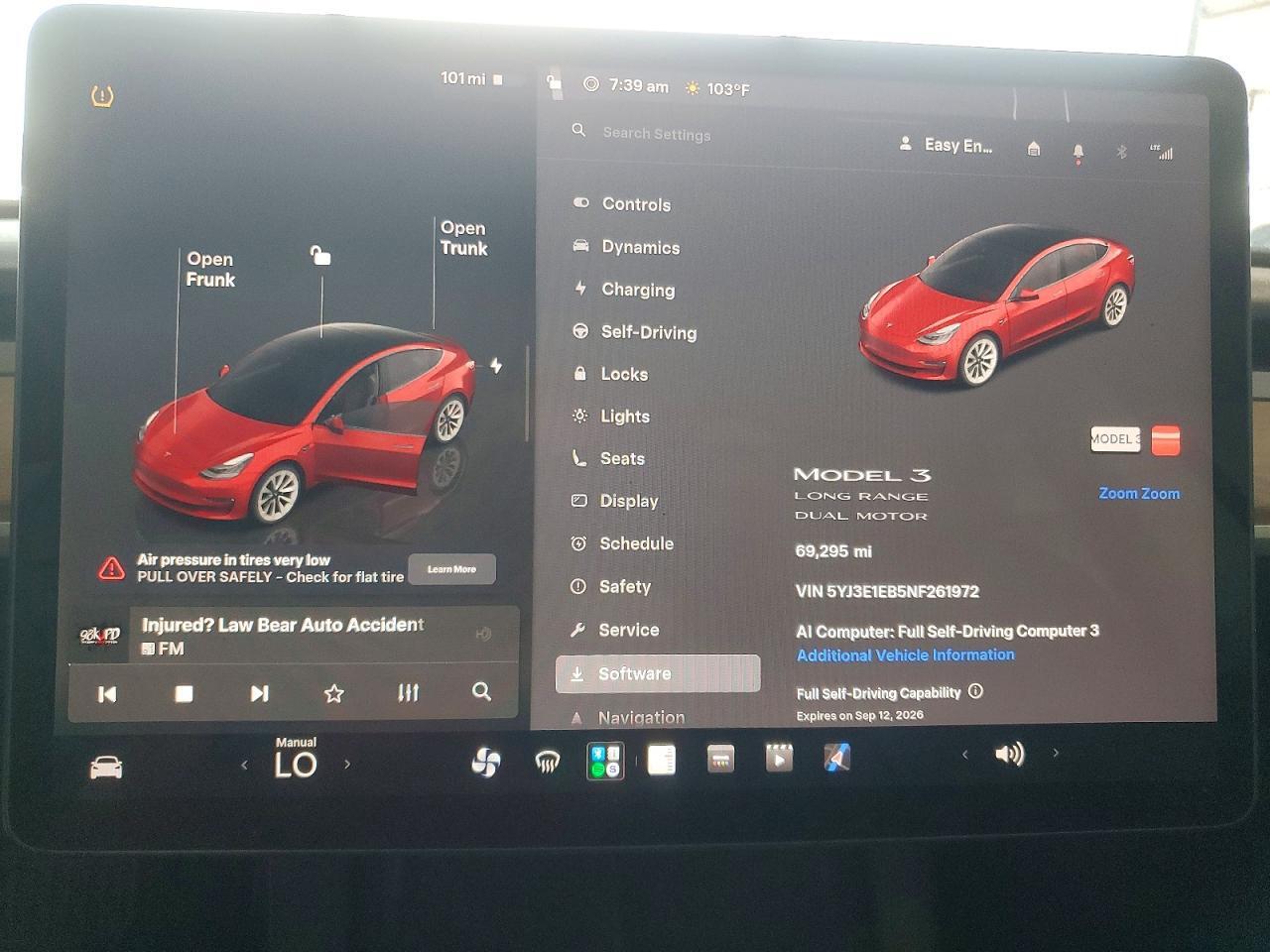 2022 TESLA MODEL 3 — Фото 9 из 12
