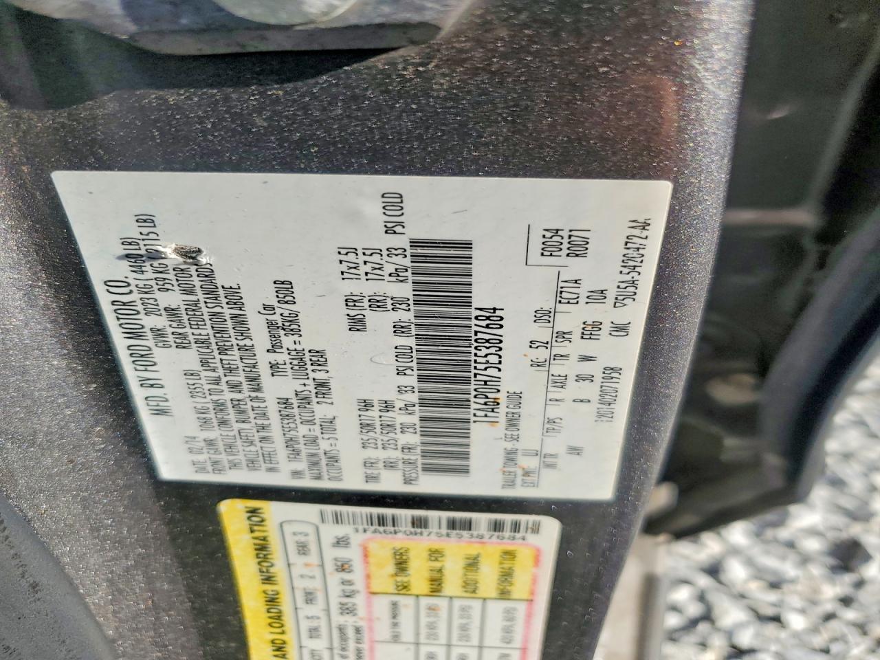 2014 FORD FUSION SE — Фото 12 из 12