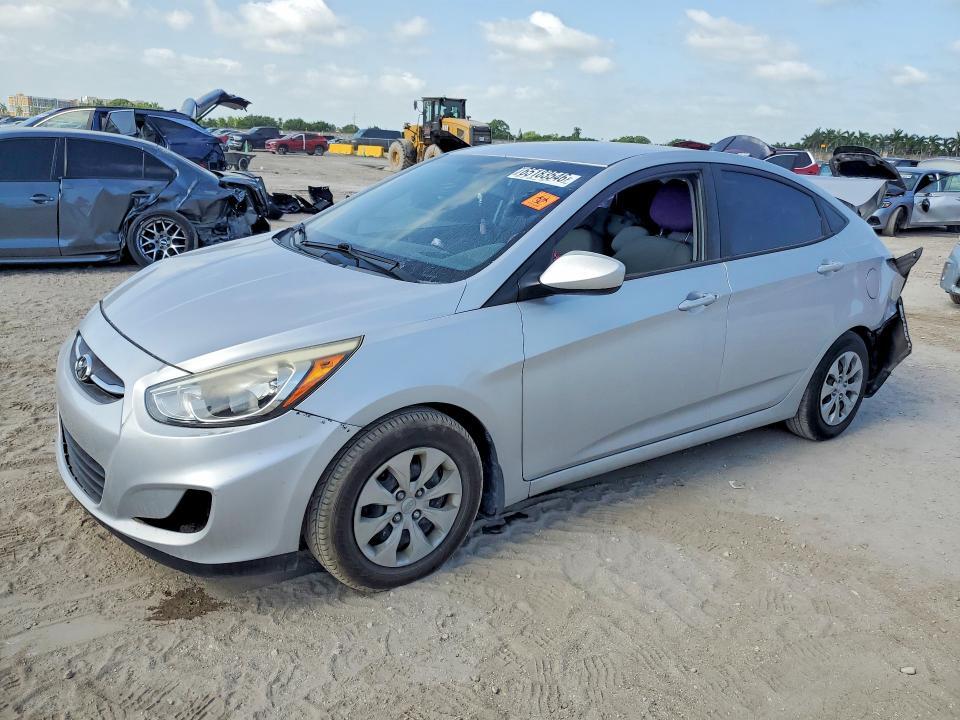 2016 HYUNDAI ACCENT KMHCT4AE8GU974491
