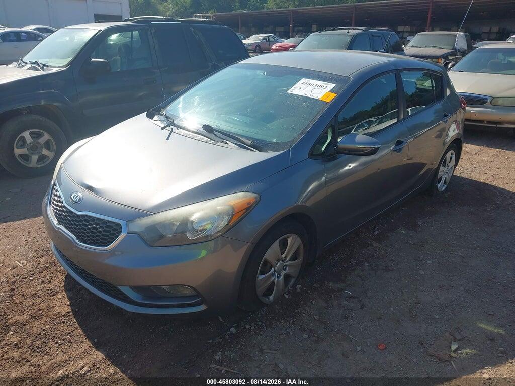 KNAFK5A82G5573546 2016 KIA FORTE photo no. 2