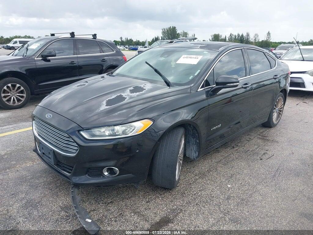 3FA6P0RUXER219430 2014 FORD FUSION HYBRID photo no. 2