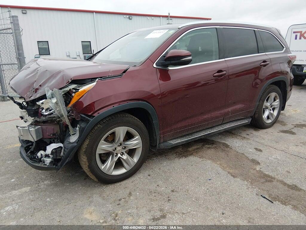 5TDDKRFH1ES013955 2014 TOYOTA HIGHLANDER photo no. 2