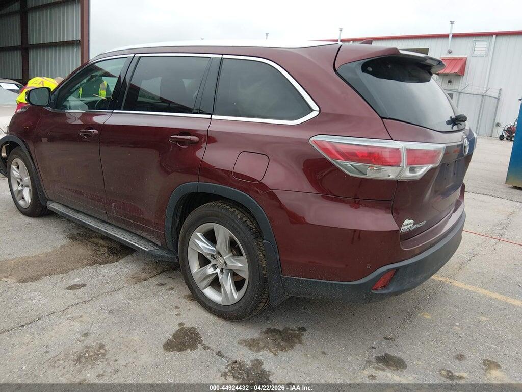5TDDKRFH1ES013955 2014 TOYOTA HIGHLANDER photo no. 3