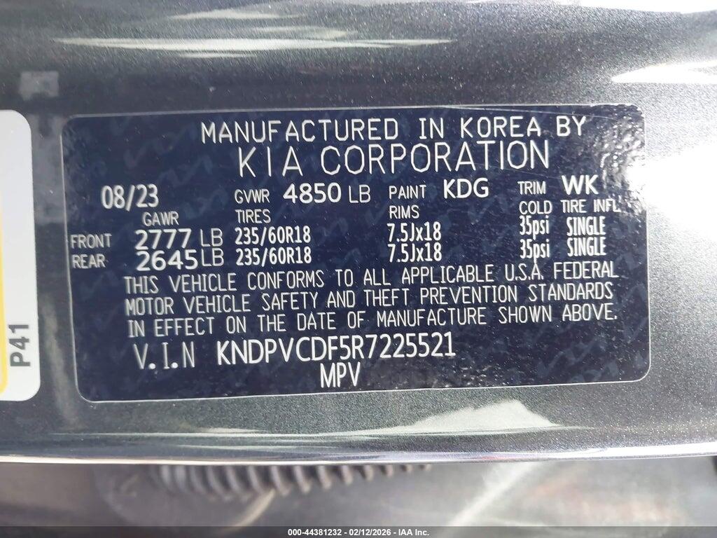 KNDPVCDF5R7225521 2024 KIA SPORTAGE photo no. 9