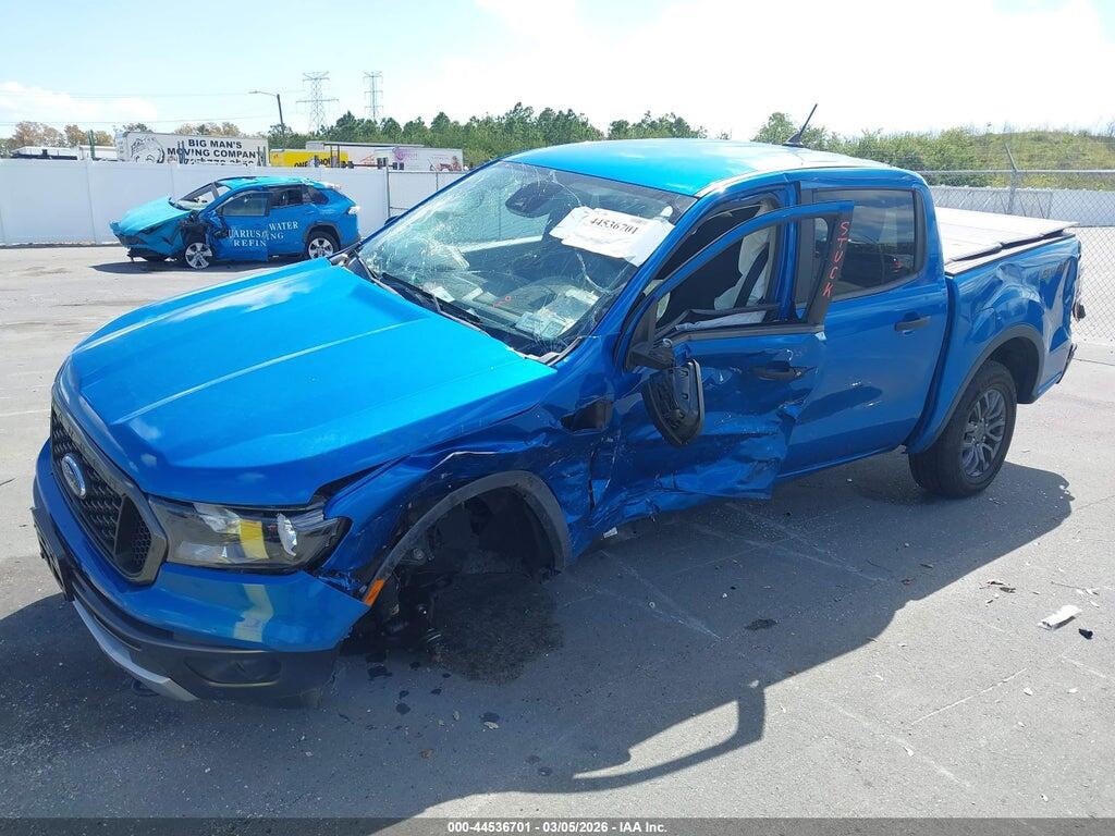 1FTER4FH2MLE01960 2021 FORD RANGER photo no. 2