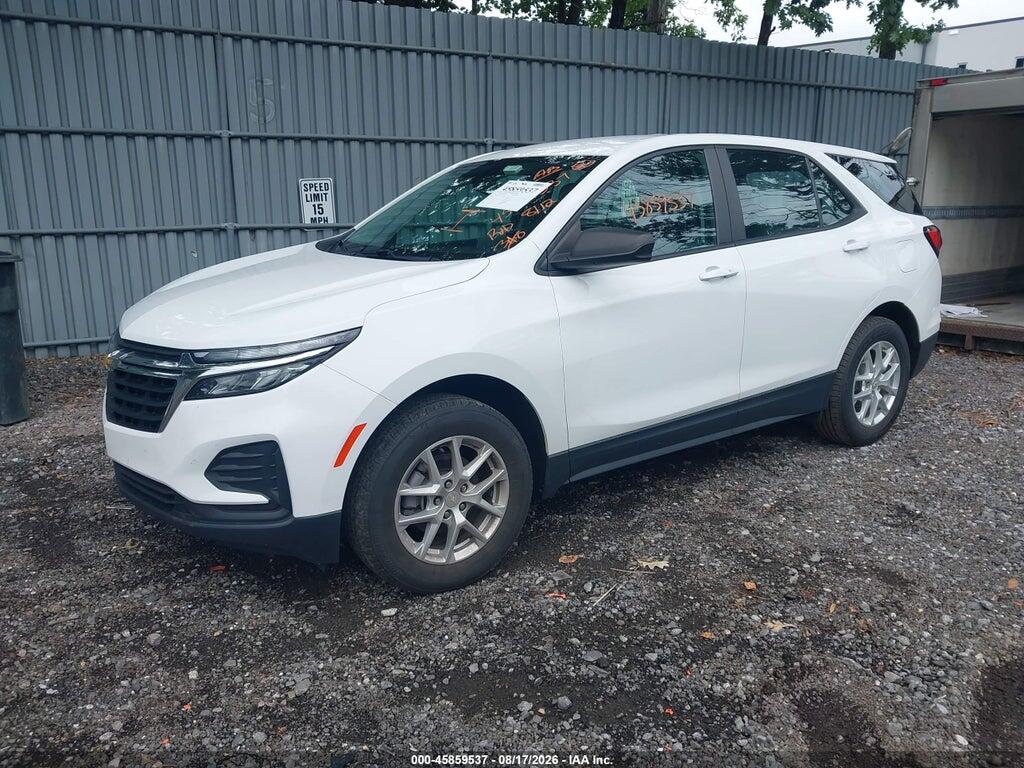 3GNAX5EV8NS177078 2022 CHEVROLET EQUINOX photo no. 2