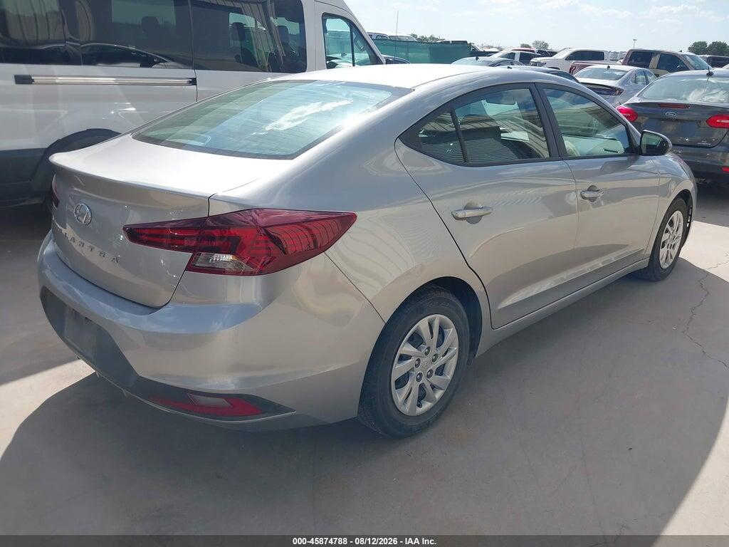 5NPD74LF5LH614005 2020 HYUNDAI ELANTRA photo no. 4