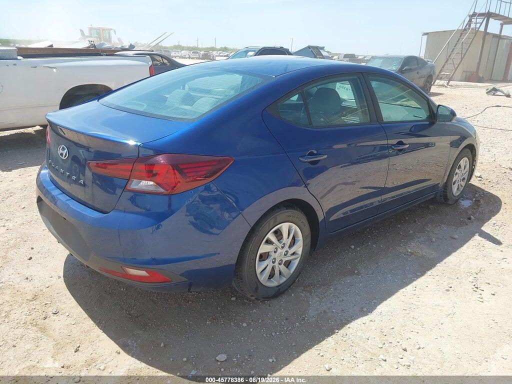 5NPD74LF8LH600647 2020 HYUNDAI ELANTRA photo no. 4