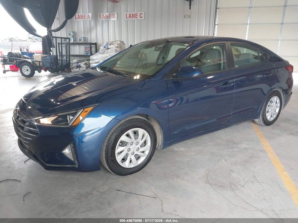 5NPD74LF3LH616223 2020 HYUNDAI ELANTRA photo no. 2