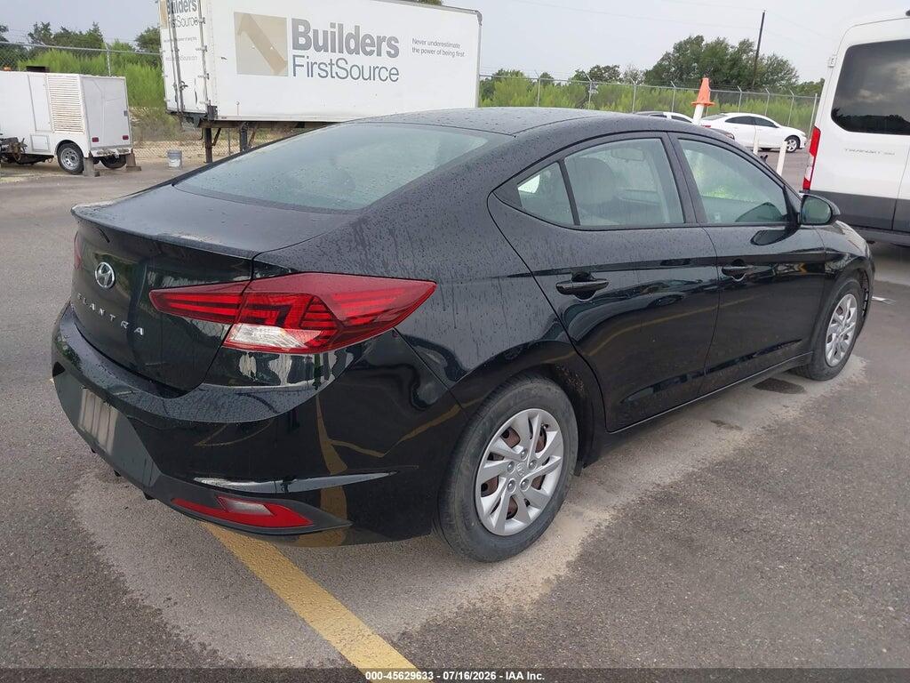 5NPD74LF1LH609271 2020 HYUNDAI ELANTRA photo no. 4