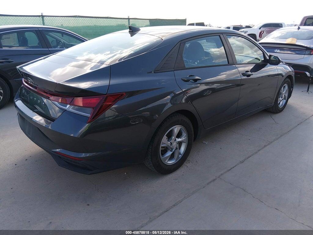 5NPLL4AG3MH049953 2021 HYUNDAI ELANTRA photo no. 4