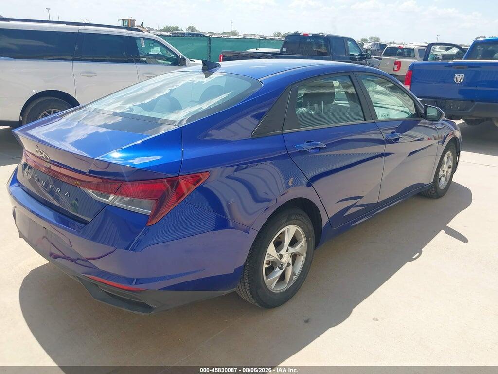 5NPLL4AG2MH046364 2021 HYUNDAI ELANTRA photo no. 4