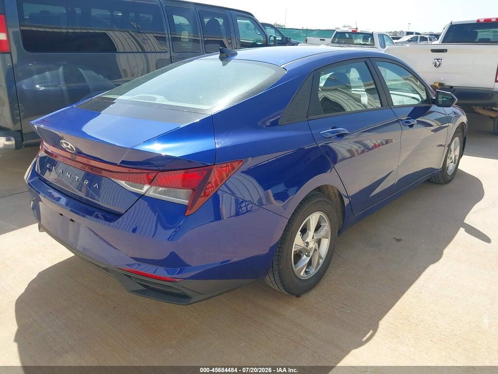 5NPLL4AG7MH044190 2021 HYUNDAI ELANTRA photo no. 4
