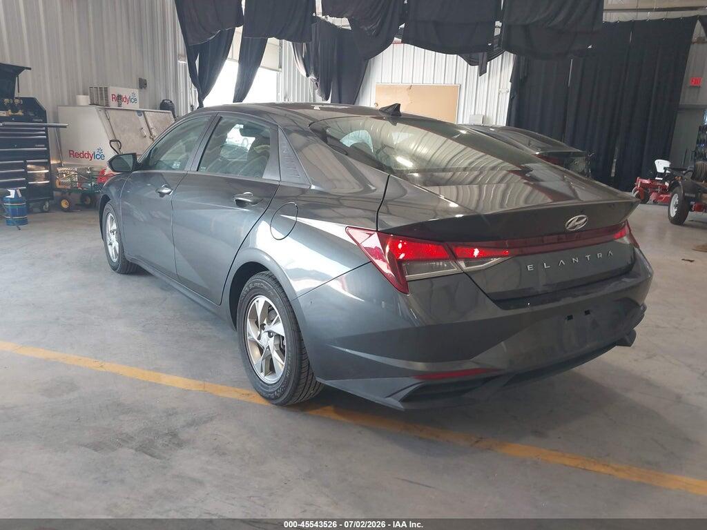 5NPLL4AG2MH047515 2021 HYUNDAI ELANTRA photo no. 3