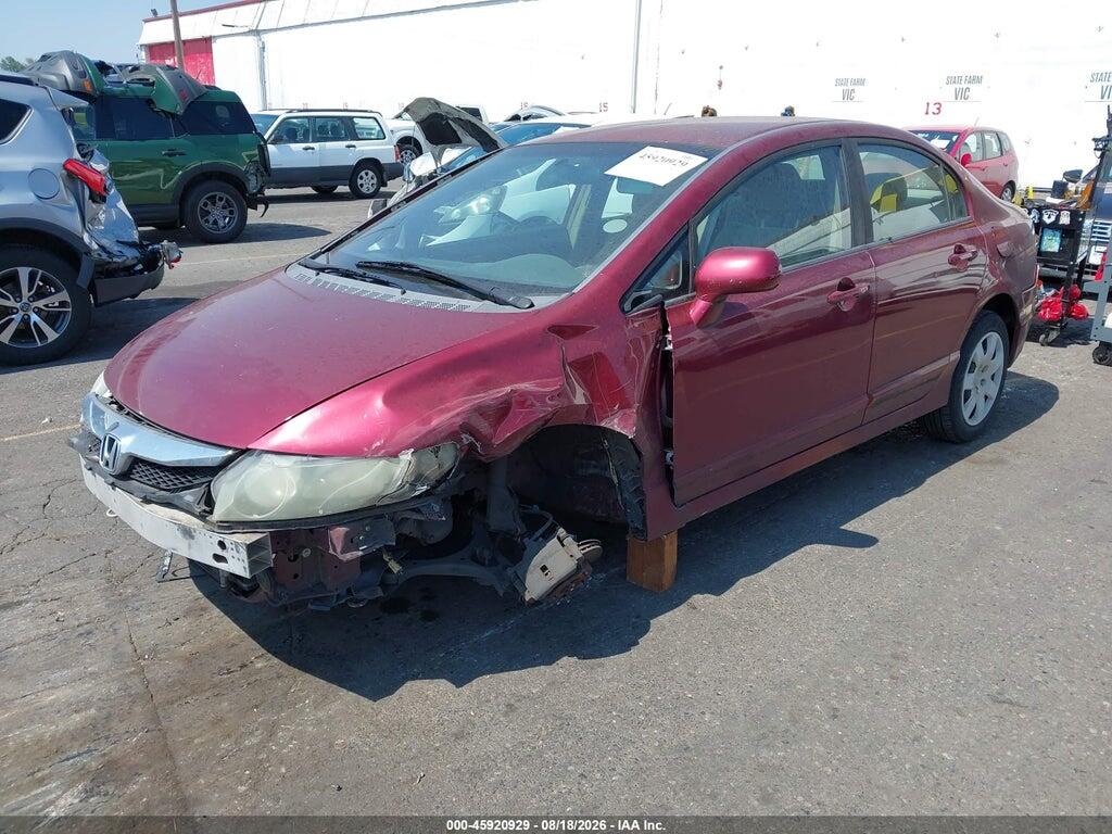19XFA1F58AE031327 2010 HONDA CIVIC photo no. 2