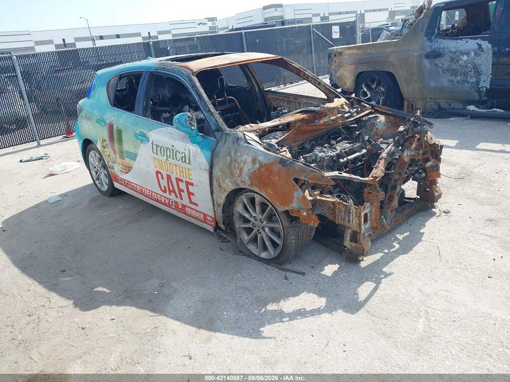 2011 LEXUS CT 200H JTHKD5BH6B2037900