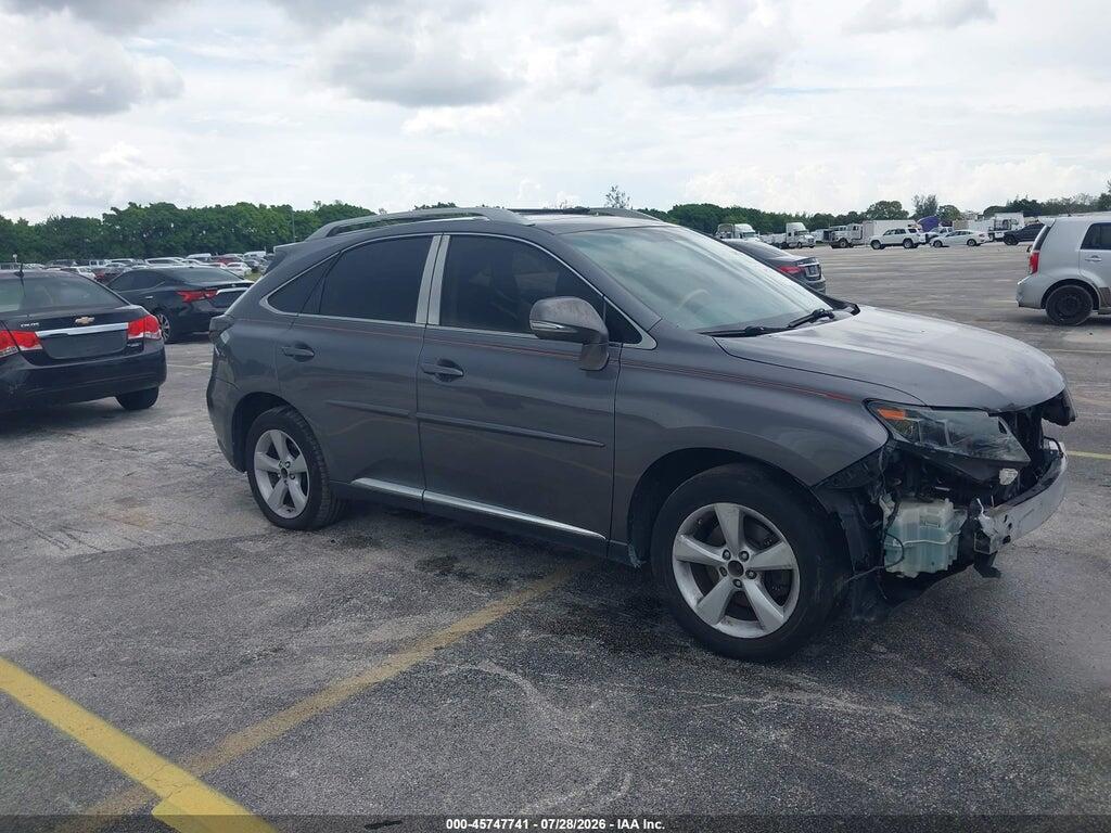 2T2BK1BA7CC150269 2012 LEXUS RX 350 photo no. 1