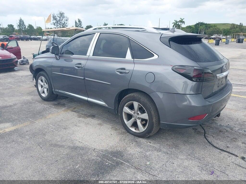 2T2BK1BA7CC150269 2012 LEXUS RX 350 photo no. 3