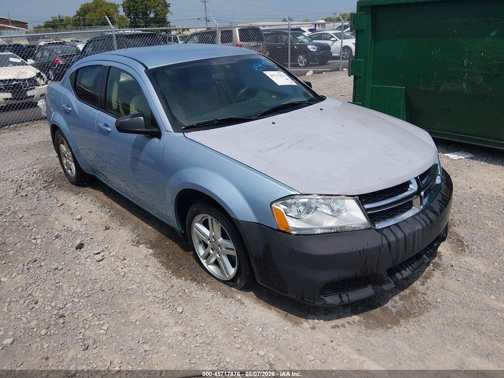 2013 DODGE AVENGER 1C3CDZAB6DN700835