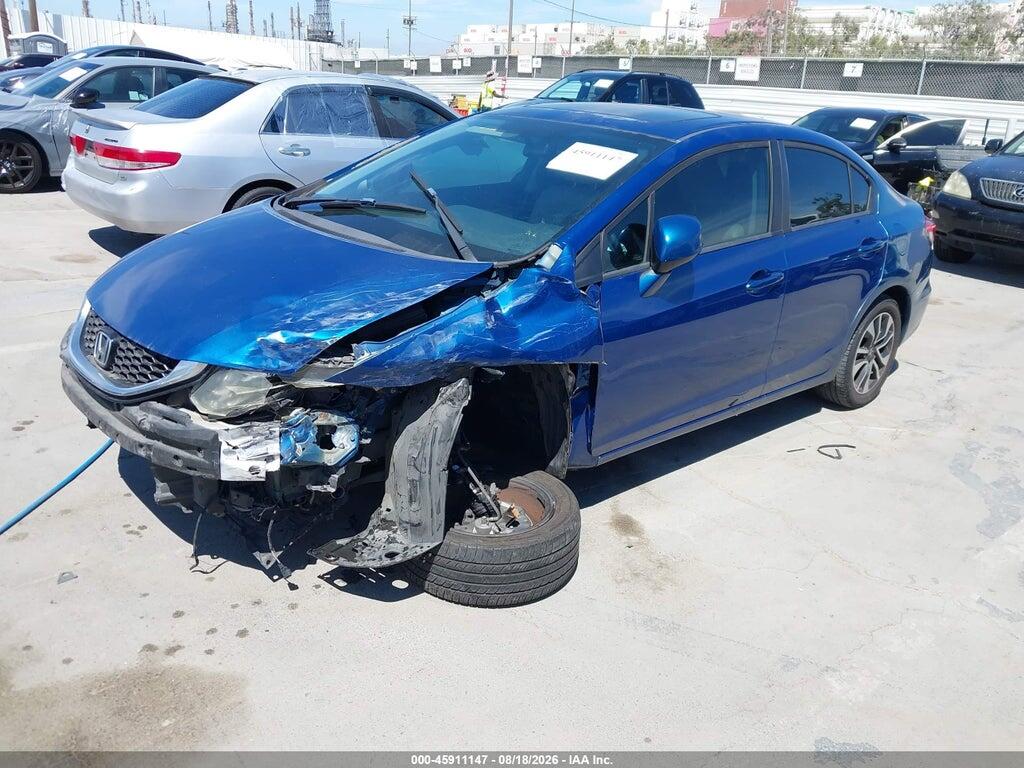 19XFB2F92DE262413 2013 HONDA CIVIC photo no. 2