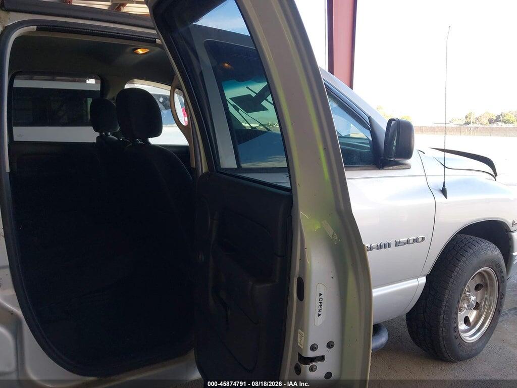 1D7HA18D95S284548 2005 DODGE RAM 1500 photo no. 8