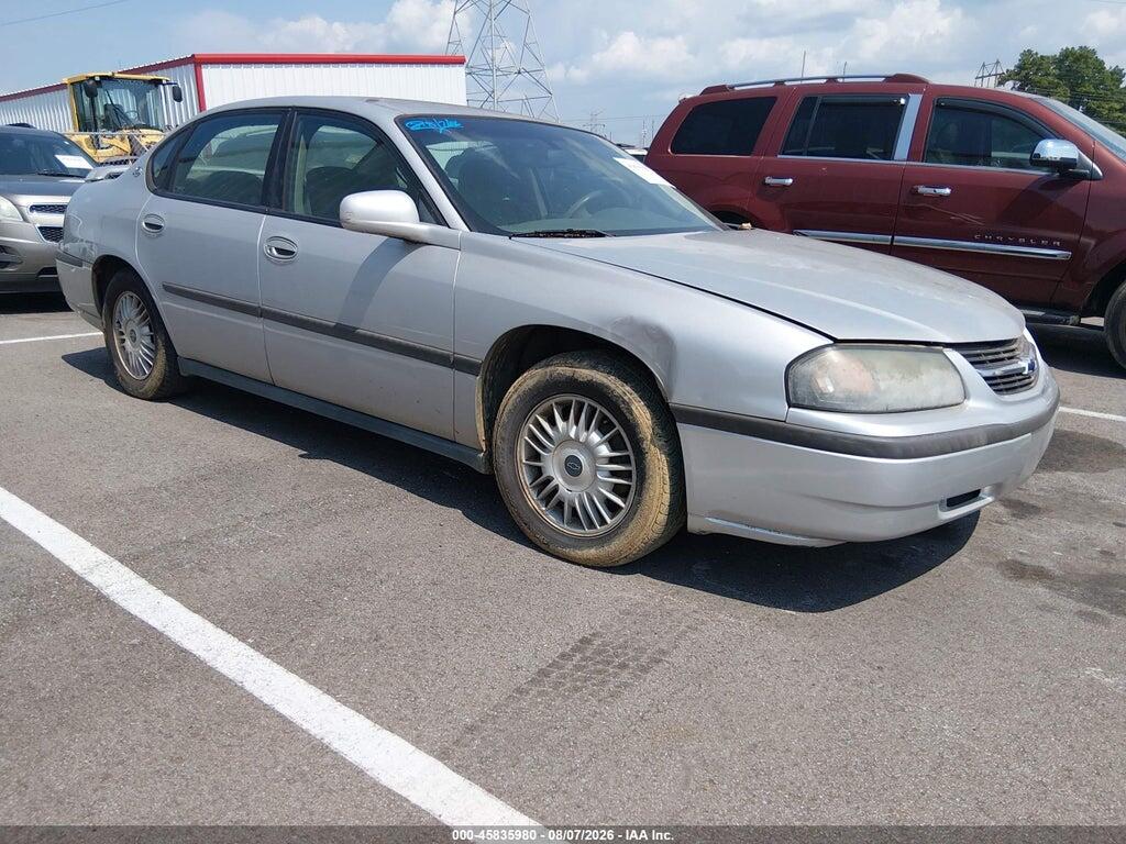 2000 CHEVROLET IMPALA 2G1WF55E6Y9182081