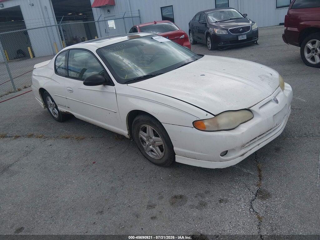 2001 CHEVROLET MONTE CARLO 2G1WX15K319245302
