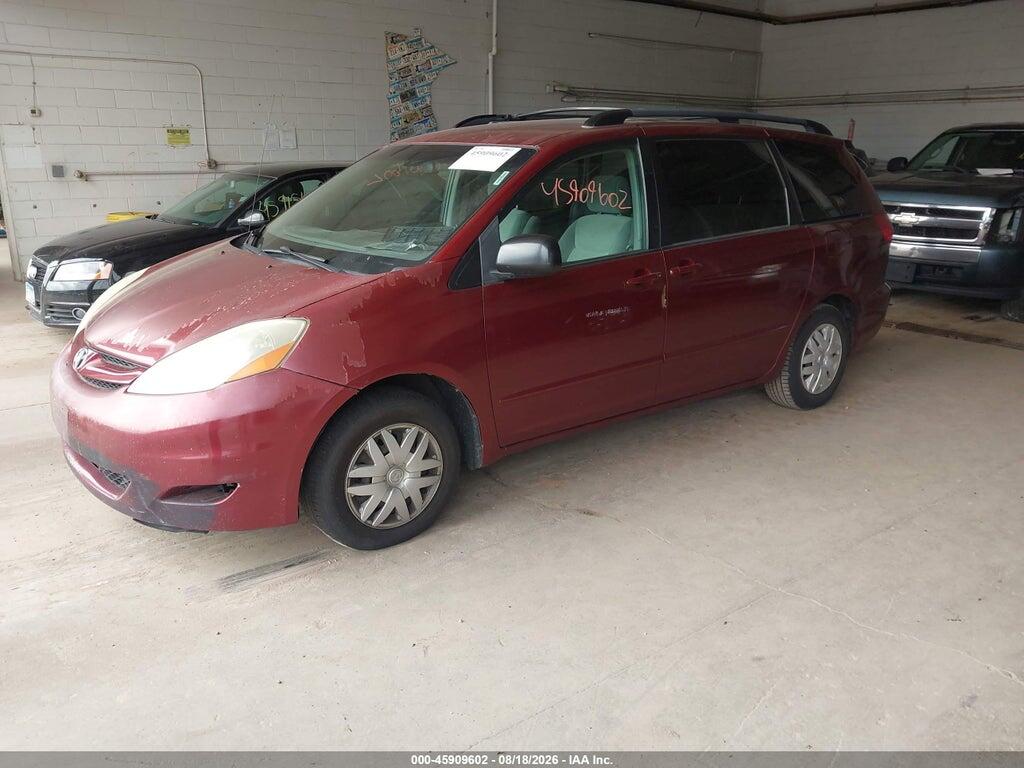5TDZK23C28S182716 2008 TOYOTA SIENNA photo no. 2