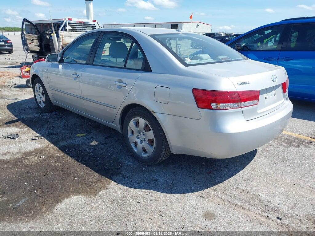 5NPET46C17H291322 2007 HYUNDAI SONATA photo no. 3