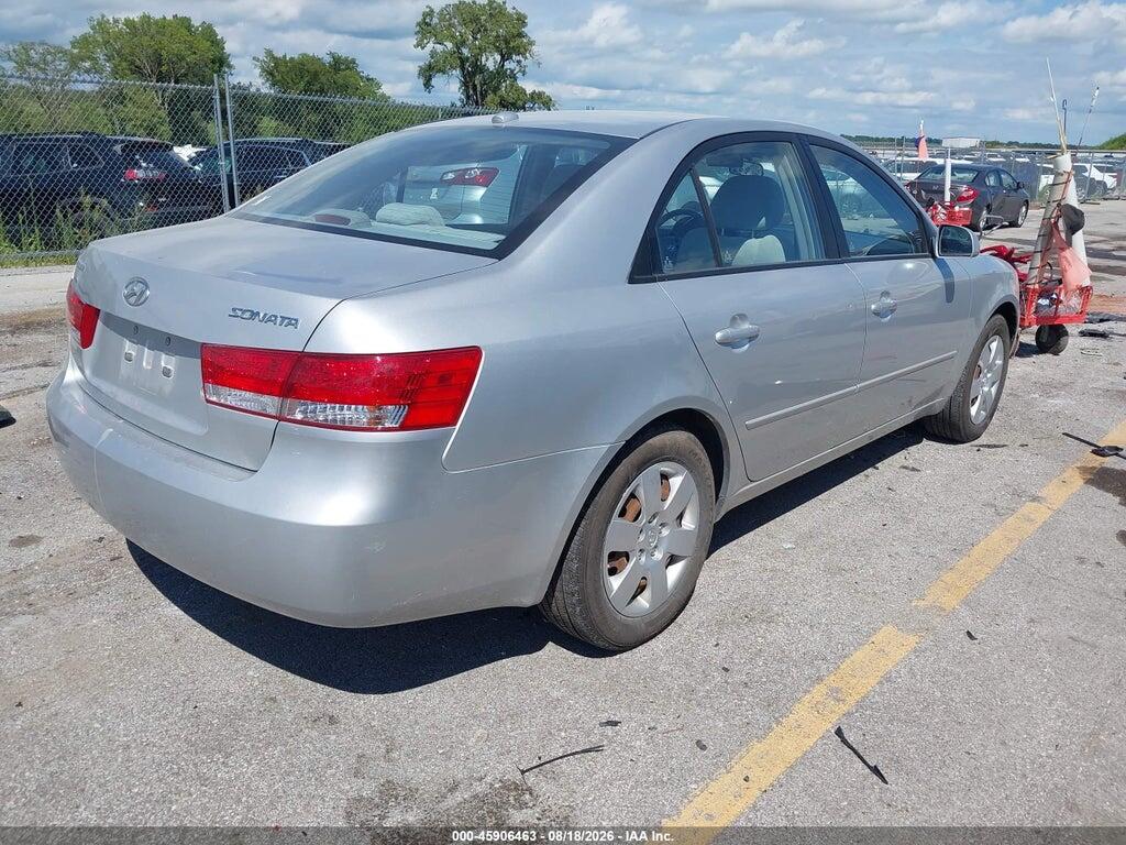 5NPET46C17H291322 2007 HYUNDAI SONATA photo no. 4