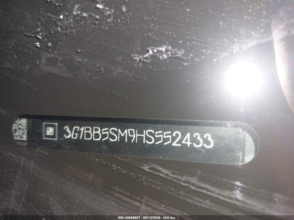 3G1BB5SM9HS552433 2017 CHEVROLET CRUZE photo no. 9