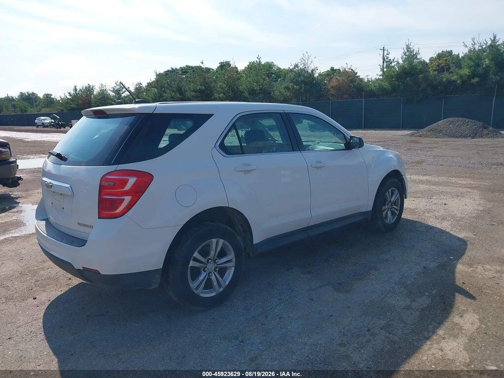 2GNALBEK7G1158262 2016 CHEVROLET EQUINOX photo no. 4