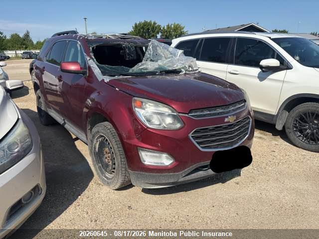 2GNFLFE31G6341665 2016 CHEVROLET EQUINOX LT V6 photo no. 1