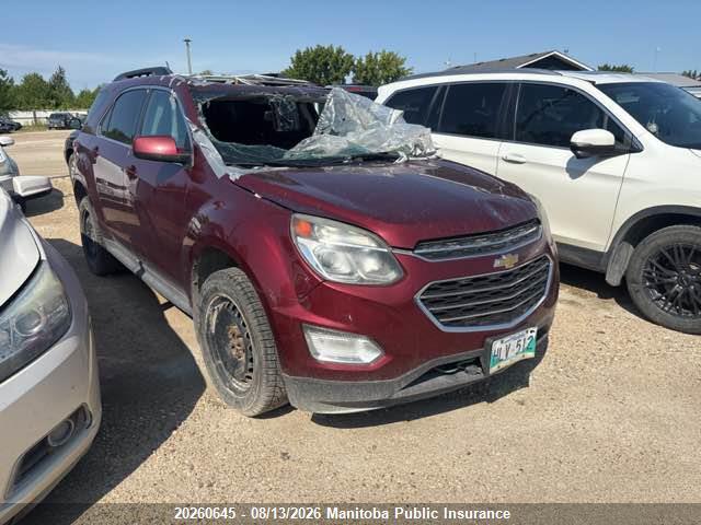 2GNFLFE31G6341665 2016 CHEVROLET EQUINOX LT V6 photo no. 12