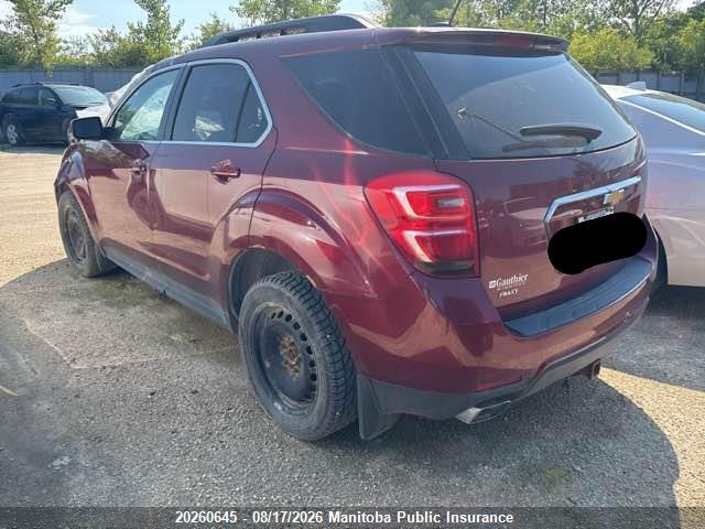 2GNFLFE31G6341665 2016 CHEVROLET EQUINOX LT V6 photo no. 3