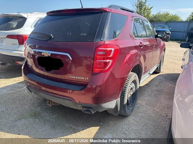 2GNFLFE31G6341665 2016 CHEVROLET EQUINOX LT V6 photo no. 4