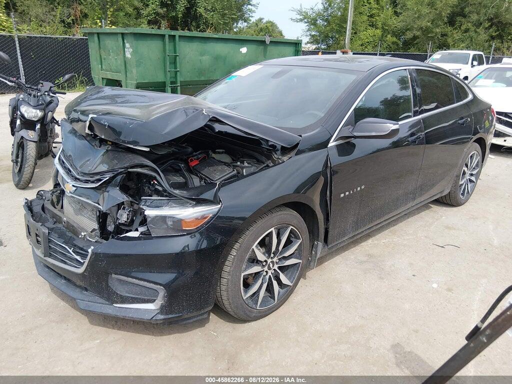 1G1ZD5ST4JF257556 2018 CHEVROLET MALIBU photo no. 2