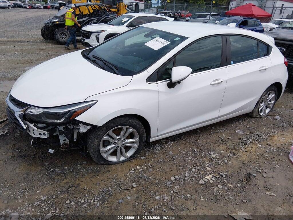 3G1BE6SM3KS592995 2019 CHEVROLET CRUZE photo no. 2