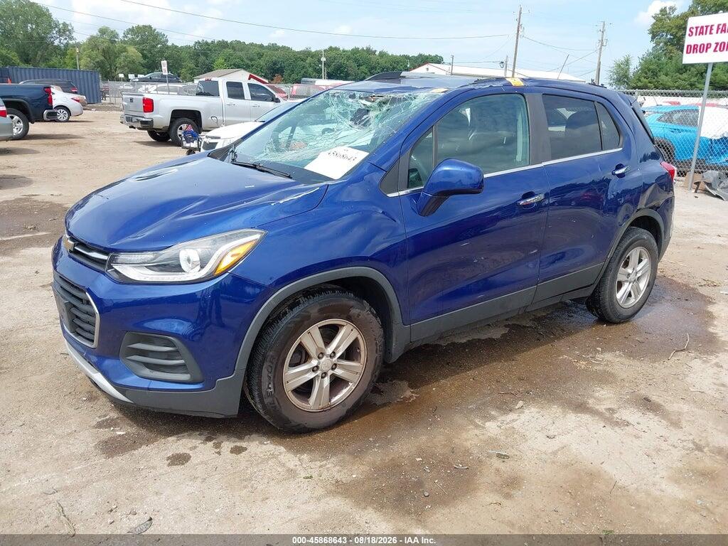 3GNCJLSBXHL190387 2017 CHEVROLET TRAX photo no. 2