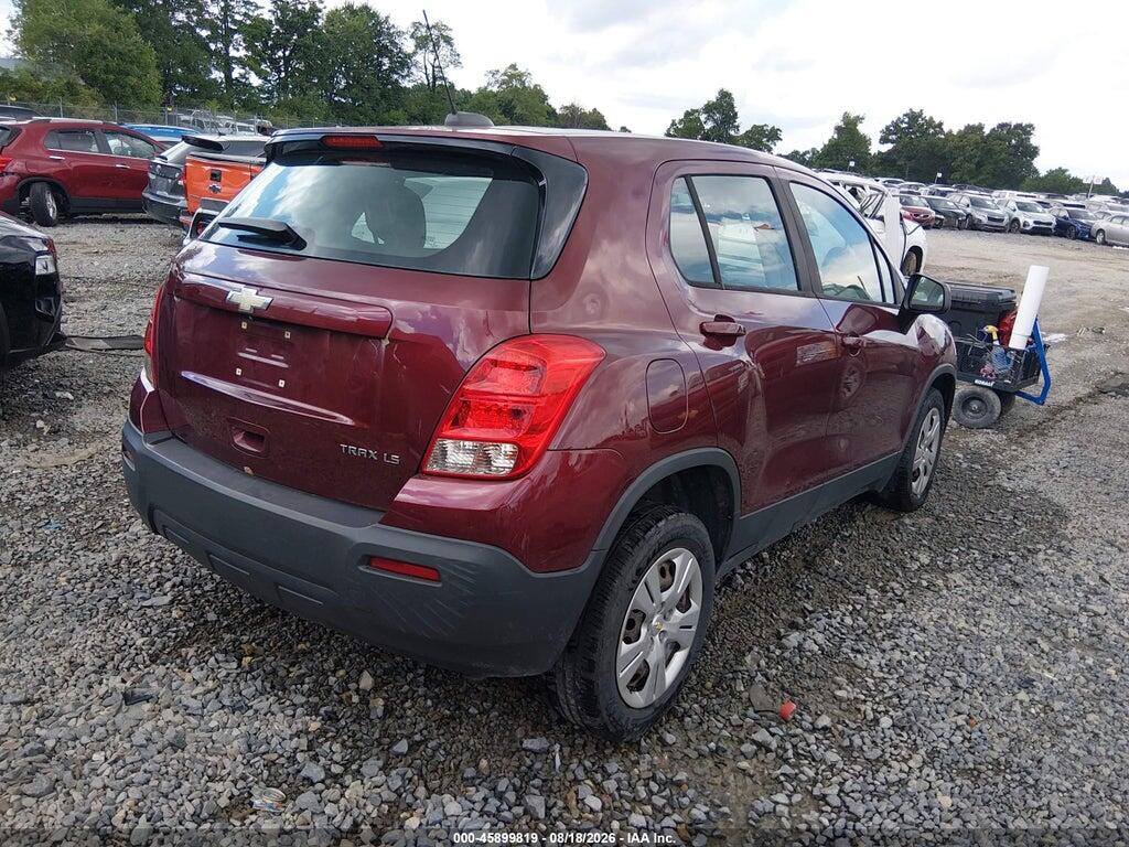 3GNCJKSB0GL277224 2016 CHEVROLET TRAX photo no. 4