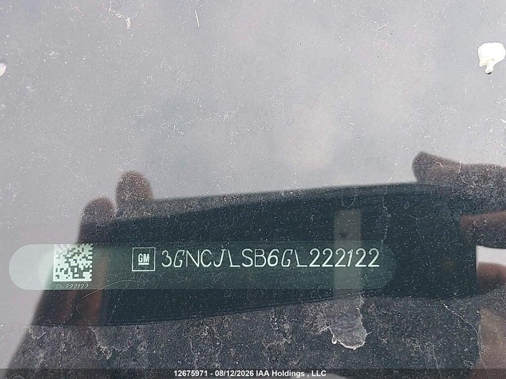 3GNCJLSB6GL222122 2016 CHEVROLET TRAX photo no. 9