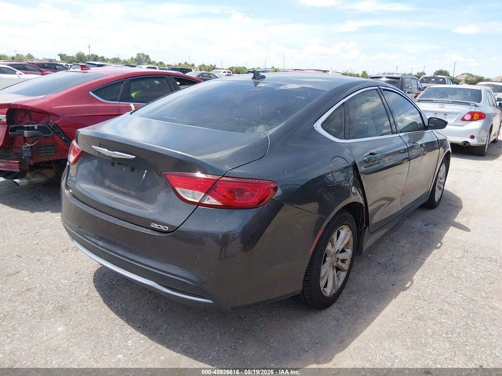 1C3CCCABXGN150298 2016 CHRYSLER 200 photo no. 4