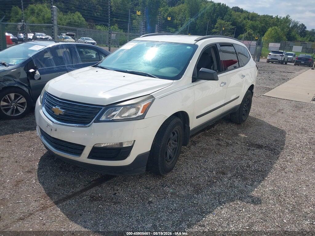 1GNKRFED4EJ124519 2014 CHEVROLET TRAVERSE photo no. 2