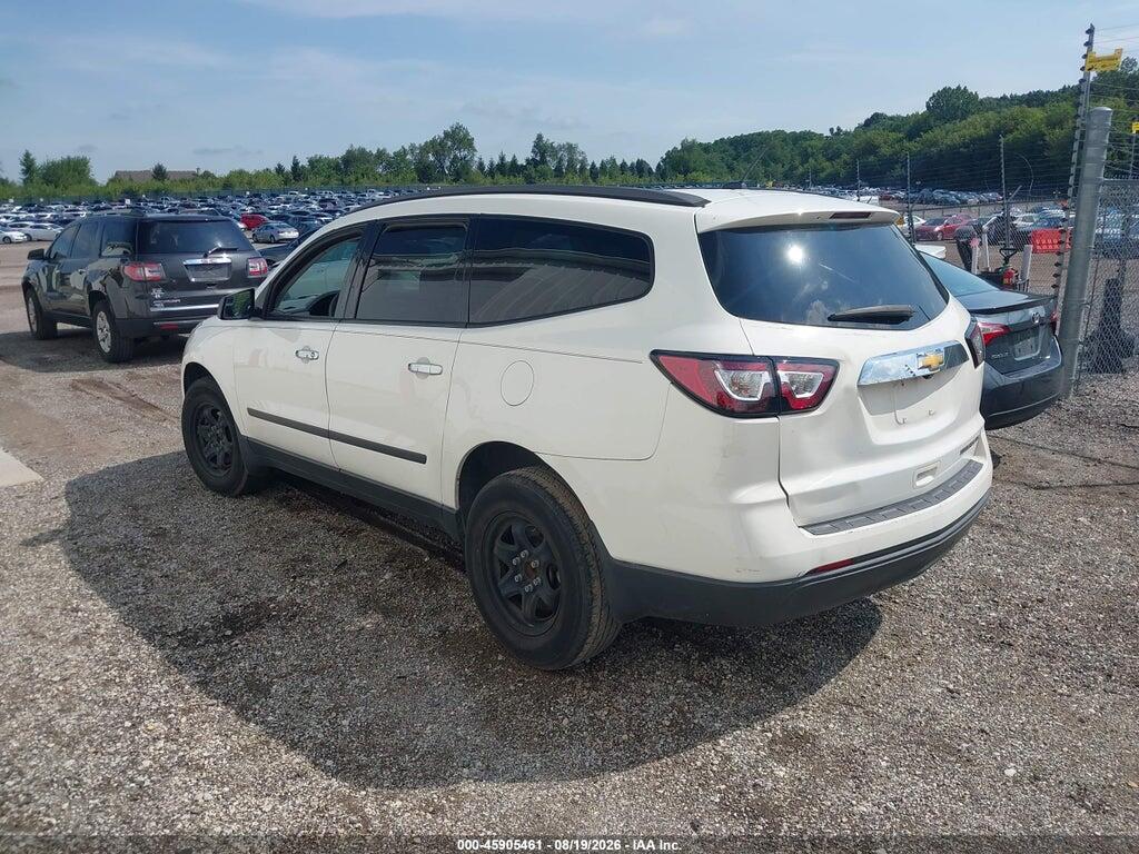 1GNKRFED4EJ124519 2014 CHEVROLET TRAVERSE photo no. 3