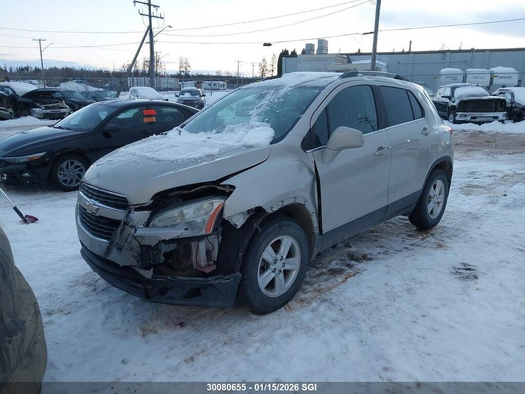 3GNCJREB3EL142742 2014 CHEVROLET TRAX photo no. 2