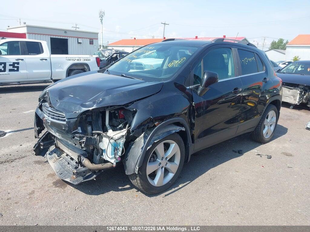 3GNCJSSB3EL121997 2014 CHEVROLET TRAX photo no. 2
