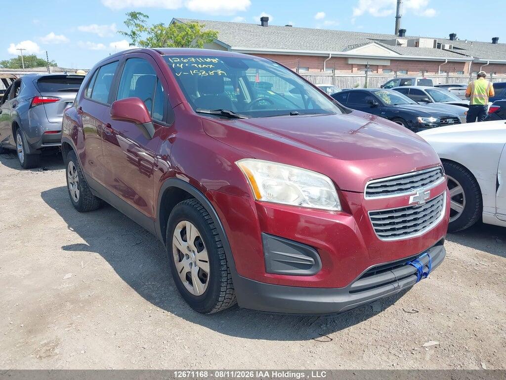 2014 CHEVROLET TRAX 3GNCJKEB8EL153839