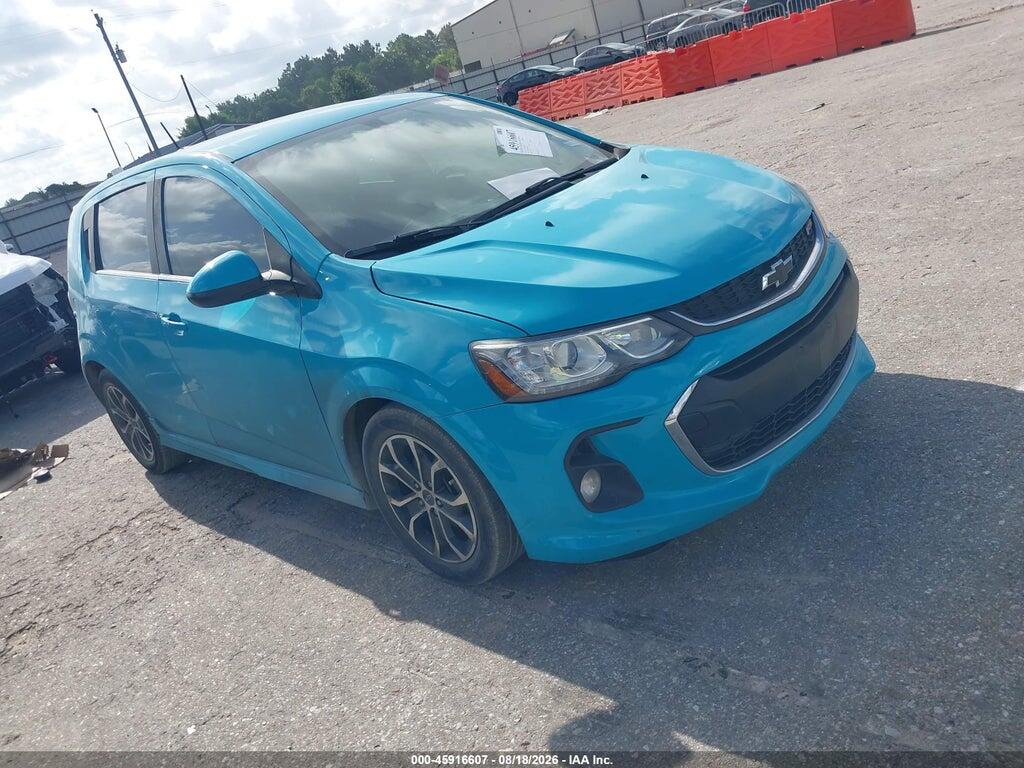 2020 CHEVROLET SONIC 1G1JD6SB1L4107784