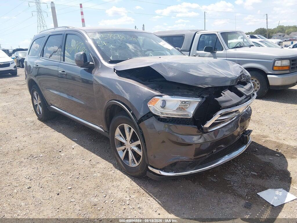 1C4RDJDG3GC460111 2016 DODGE DURANGO photo no. 1
